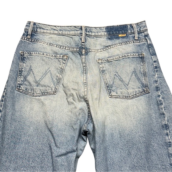 MOTHER Light Blue Flare & Wide Leg Jeans - Picture 6 of 14